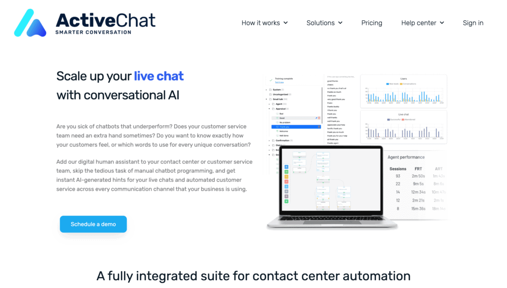 ActiveChat Homepage