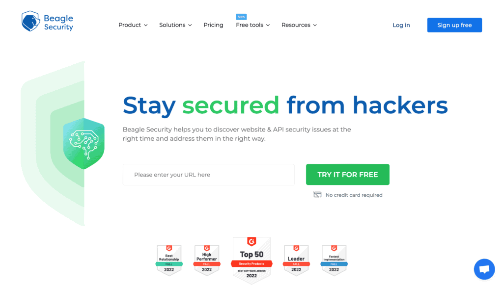 BeagleSecurity Homepage
