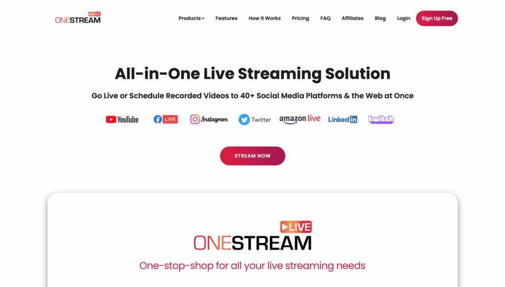 OneStream Homepage